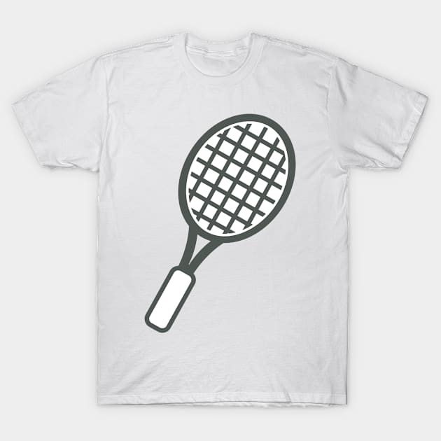 Tennis racket T-Shirt by ShirtyLife